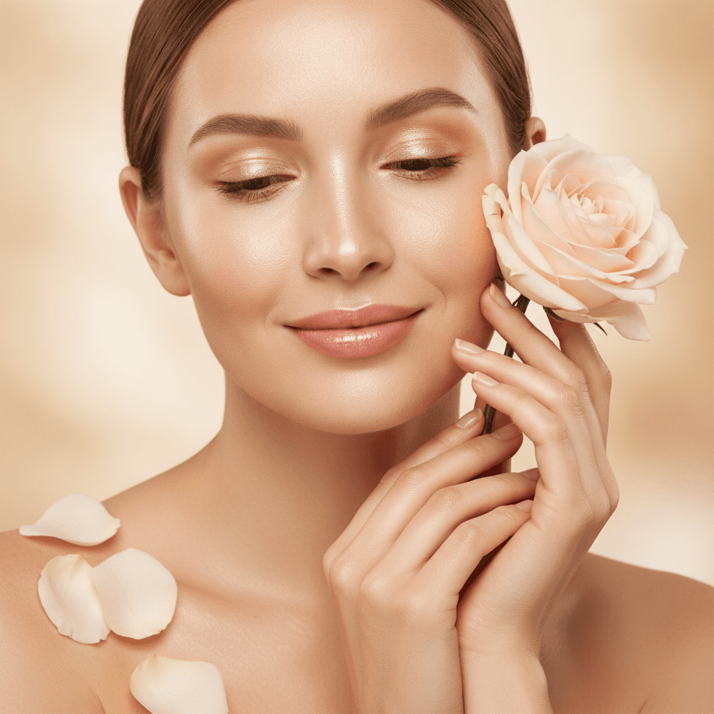 Soften your skin with rose